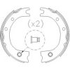 REMSA 4725.00 Brake Shoe Set, parking brake